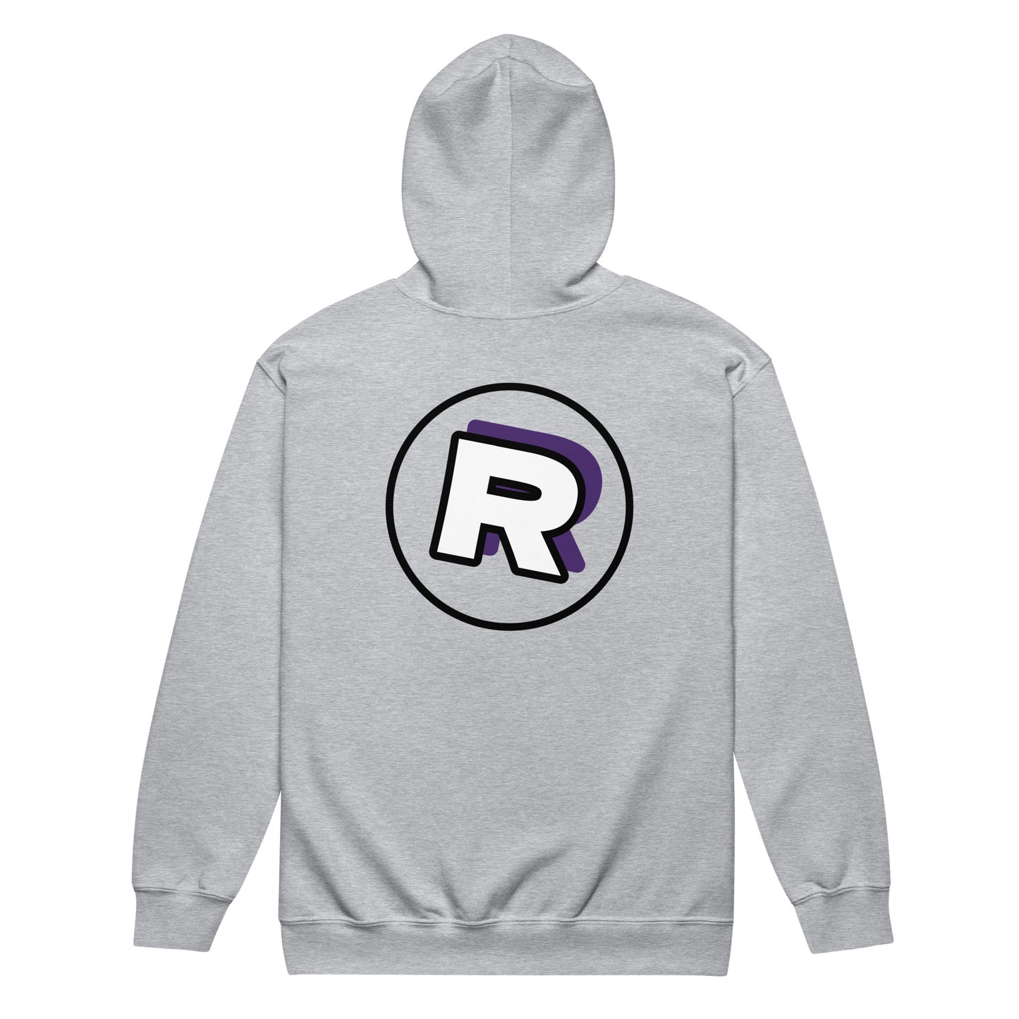 Block Zip Up - Grey