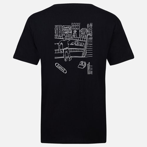 City View Tee - Black