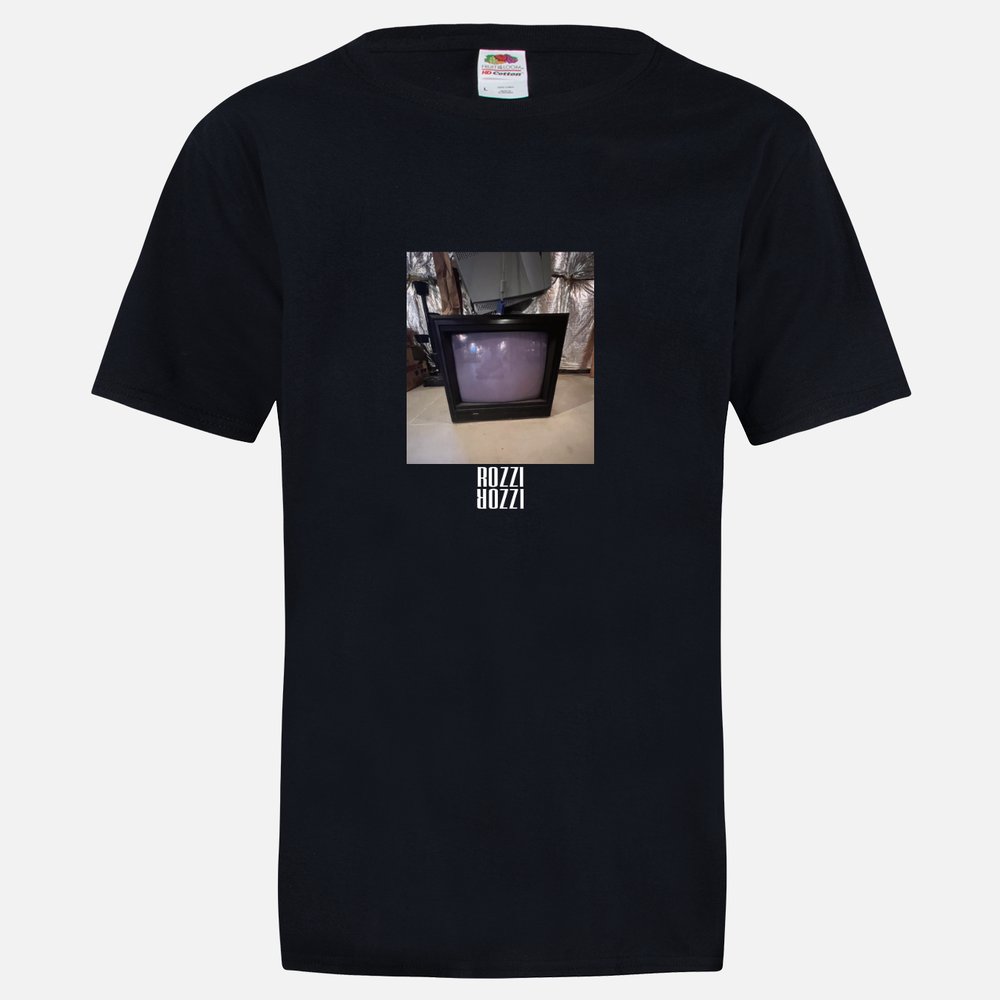 Black TV Tee